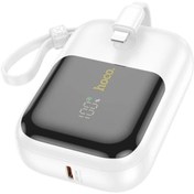 Resim LORCE HOCO Q20 Fountain 10000mAh 22.5W+PD20W Dijital Göstergeli Kablolu Powerbank-(1903) - LORCE9179-267 