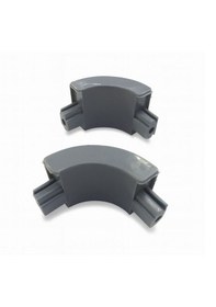 Resim Bella Mika Duşakabin Köşe Takozu 2 Adet Gri 