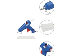 Resim Zero Land Hnrlishp Pratik Kullanımlı 60 W Silikon Tabancası 11 mm Silikon Uyumlu 5 Silikon 