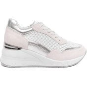 Resim Derinet Comfort Taban Hakiki Deri Kadın Sneaker 