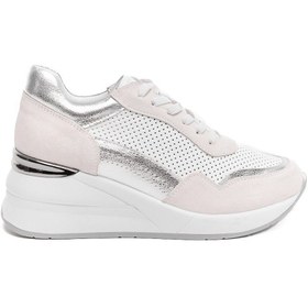 Resim Derinet Comfort Taban Hakiki Deri Kadın Sneaker 