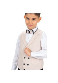 Resim Mnk Baby & Kids Spor Yelek Erkek Çocuk Takım Krem 