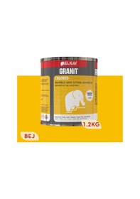 Resim Elkay Mermer ve Granit Yapıştırıcı 1200 GR Bej 