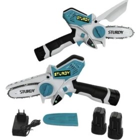 Resim Sturdy Reliable New Series Li-On Akülü Dal Kesme Testere Bıçkı Makinası Çift Akülü 