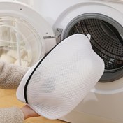 Resim Çamaşır Makinesi İçin Ekstra Büyük File Çantalar - Sütyen, İç Çamaşırı, Çorap ve Ayakkabı Koruyucu - Deformasyona Karşı Seyahat Organizatörü, Dayanıklı Yıkama ve Ayakkabı Torbaları 