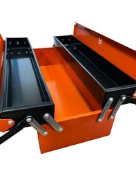 Resim Katlanır 3 Gözlü Metal Takım Çantası 51 Cm 51 Cm 