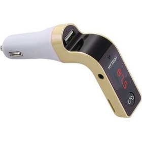 Resim Hytech Hy-xcb70 Led Ekran Usb + Tf Desteği Araç Transmitter 