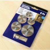 Resim abnturk 6 Pcs Her Malzemeyi Kesen Yüksek Hız Çeliği Dairesel Testere Seti 
