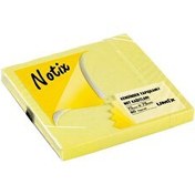 Resim Notix Yapışkanlı Not Kağıdı Pastel Sarı 75 mm x 75 mm 100 Yaprak 