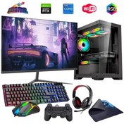 Resim i5 12400F 16GB DDR4 1TB m2 6GB RTX3050 27\ 165Hz Monitörlü Oyun Bilgisayarı (Gaming SET) 