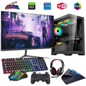 Resim i5 12400F 16GB DDR4 1TB m2 6GB RTX3050 27\ 165Hz Monitörlü Oyun Bilgisayarı (Gaming SET) 