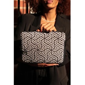 Resim Moserini iPad Air 5 (5. Nesil) 10.9 " (2022) A2588 A2589 A2591 Smart Desenli Tablet Çantası Rosetta 