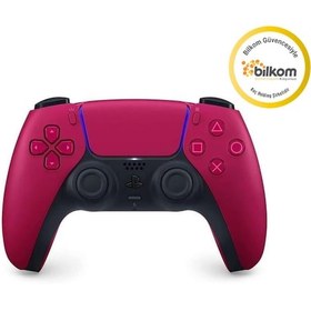 Resim Sony Playstation 5 Dualsense Controller Cosmic Red V2 (Bilkom Garantili) 