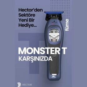 Resim Hector Tıraş Makinesi Monster T Füme 