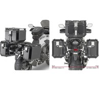 Resim Gıvı Plo1171cam Honda Cb 500 X 19-23 - Nx 500 24-25 Yan Çanta Taşıyıcı 1 Pcs 20l Black 