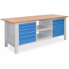 Resim Star Çelik Çalışma Tezgahı-Yükseklik Ayarlı Ayak-03 Hdt 1-2130 Mm 