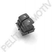 Resim PELİTOTOMOTİV Crafter Sol Cam Açma Düğmesi 5G0959858E (2017-2024) 