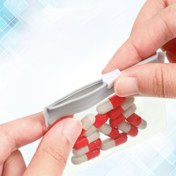 Resim 7 adet hap torbası, yeniden kullanılabilir fermuarlı hap torbası seti, ilaç düzenleyici 7 renk kendinden yapışkanlı, şeffaf ilaç torbaları hap torbaları kaydırma kilidi ile küçük öğeler ve haplar için seyahat ilaç torbaları 