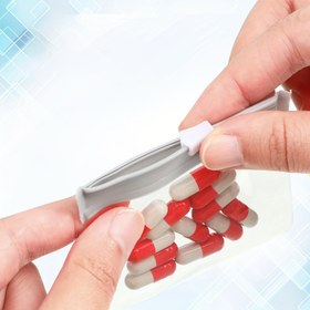 Resim 7 adet hap torbası, yeniden kullanılabilir fermuarlı hap torbası seti, ilaç düzenleyici 7 renk kendinden yapışkanlı, şeffaf ilaç torbaları hap torbaları kaydırma kilidi ile küçük öğeler ve haplar için seyahat ilaç torbaları 
