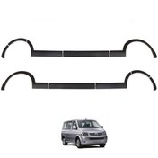 Resim Volkswagen Transporter T5 Uzun Şasi 2003 - 2009 Çamurluk Kapı Dodikleri Set 11 Parça Çift Sürgü 