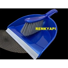 Resim Renk Yapı Rüyası Renk Yapı Mavi̇ Faraşli Set El Temi̇zli̇k Firçasi Kürek Büyük Firçali Deri̇n Hazneli̇ Süpürge Plasti̇k 