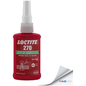 Resim Loctıte 270 Yüksek Mukavemetli Sökülemez Civata Sabitleyici 50 Ml 