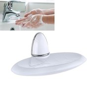 Resim BUFFER® Lüks Milenyum Sabunluk Dekoratif Beyaz Sabun Tutucu Stand 