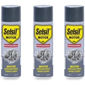 Resim Selsil Motor Temizleme Spreyi 200 ml X3 Adet 