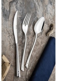 Resim Emsan Accura Lüks Kutulu Çatal Kaşık Bıçak Seti 84 Parça 