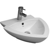 Resim Serel Tezgah Üstü Üçgen Lavabo 49.5 x 52 CM 2036Tds000 