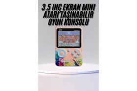 Resim Aydogan's Game Box Mini 500 Adet Retro Oyun Taşınabilir Oyun Konsolu 