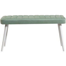 Resim Uvi Collection Stormi Bench Beyaz Fıstık Yeşil Soho 