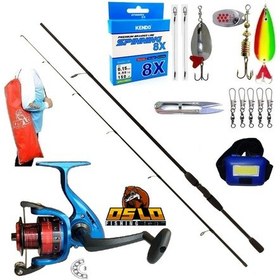 Resim 3000 270cm 20-40gr Remixon Double Black Turna Spin Olta Takımı Seti 