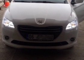 Resim Peugeot 301 Beyaz Gündüz Led Aydınlatma Ampulu FEMEX Premium T20 