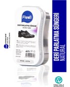 Resim FLEXİCARE Deri Ayakkabı Bakım Ve Parlatma Süngeri Naturel 