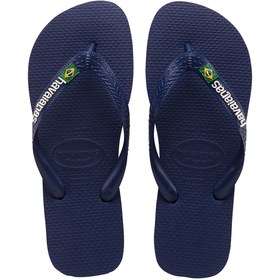 Resim Havaianas Brasil Logo Erkek Lacivert Terlik 