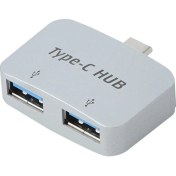 Resim Alfais 4493 Type-C To USB 3.0 2 Port Hub 3.1 Dönüştürücü 