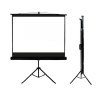 Resim Codegen TX-18 TRIPOD PROJEKSİYON PERDESİ 180X180 (Arkası Siyah Fonlu - Taşınabilir Ayaklı Model) 