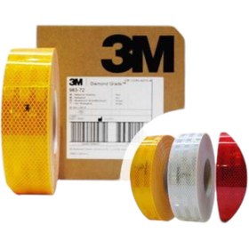 Resim Pakkens 3M Beyaz Reflektör Serit 55mmx50m. ECE104 uyumlu 