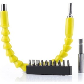 Resim Büro Ev Matkap Takımı İçin 12parça Akrobat Aparatlı Vidalama Ucu Seti 