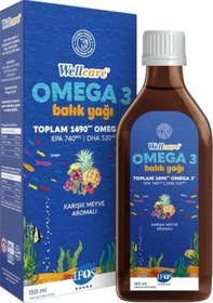 Resim Wellcare Omega 3 Karısık Srup 