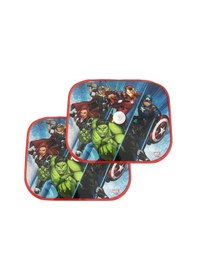 Resim Avengers Lisanslı Yan Cam Araba Güneşlik Çocuk 2li Marvel 