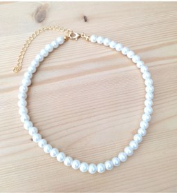Resim HALHALMILL Kadın Cam Inci Choker 