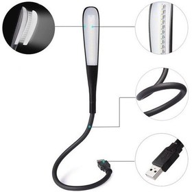 Resim Powermaster Pm-24561 14 Ledli Siyah Esnek Usb Led Lamba 