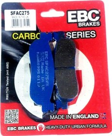 Resim Ebc Fren Balatası Carbon Sfac275 2010-2017 Yamaha X-max 250 Abs L 