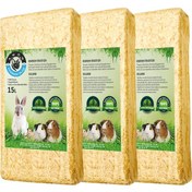 Resim Doğal Çam Kokulu Tozsuz Kemirgen Talaşı 15 Lt. 3'lü 