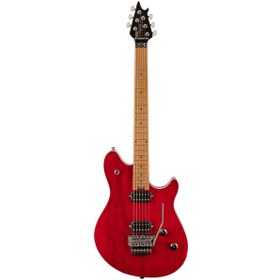 Resim EVH Wolfgang WG Standard Baked Akçaağaç Klavye Wine Red Elektro Gitar 