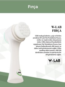 Resim W-Lab Cosmetics Yüz Temizleme Fırçası Beyaz 