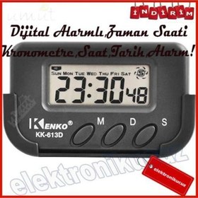 Resim Ileri Sayarlı Kronometre Buzzer Alarm Saat Tarih Öğrenci Sınav Kronometre Araç Saati Öğrenci Saati 