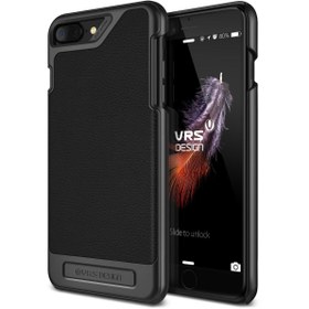 Resim VRS Design iPhone 8 Plus \u002F 7 Plus Simpli Mod Kılıf Black 